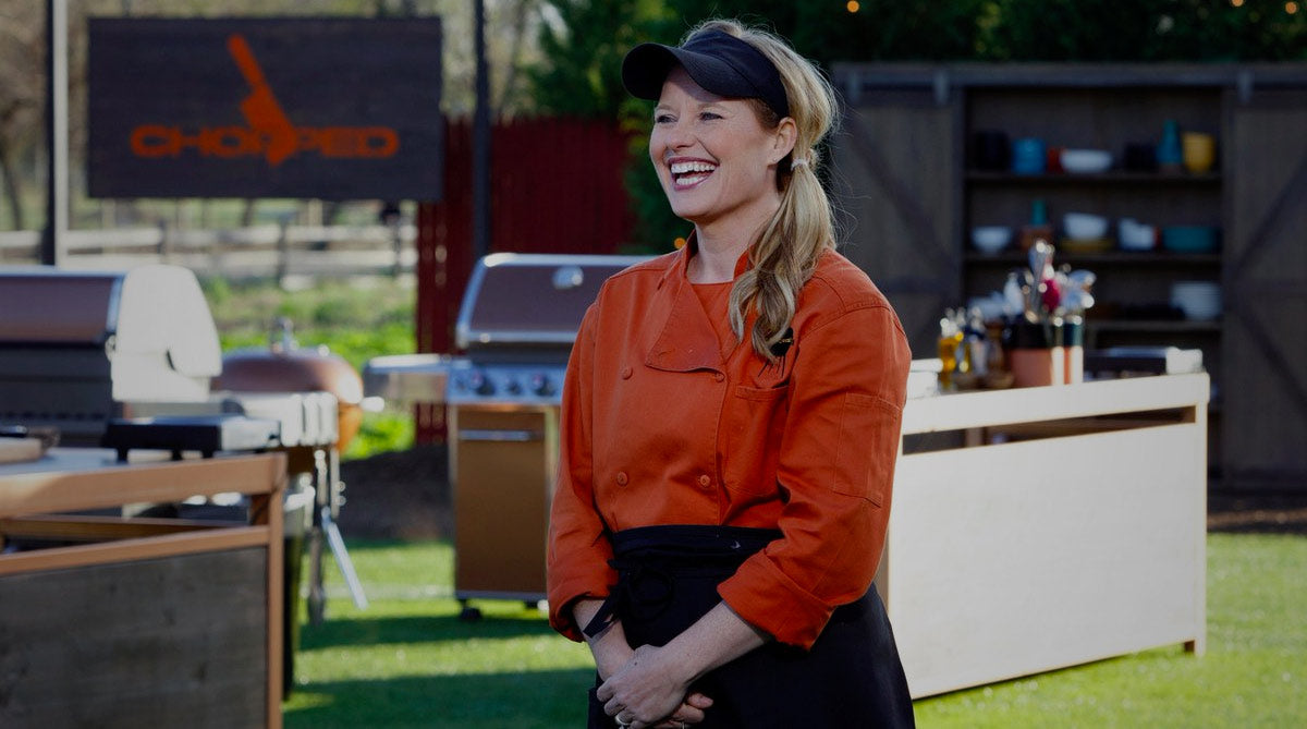Megan Day winning Chopped Grillmasters